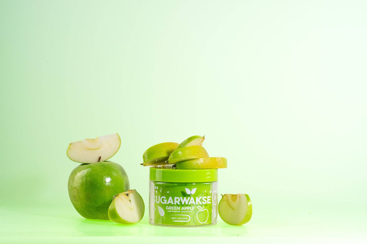 Wakse Green Apple Sugar Wax Kit