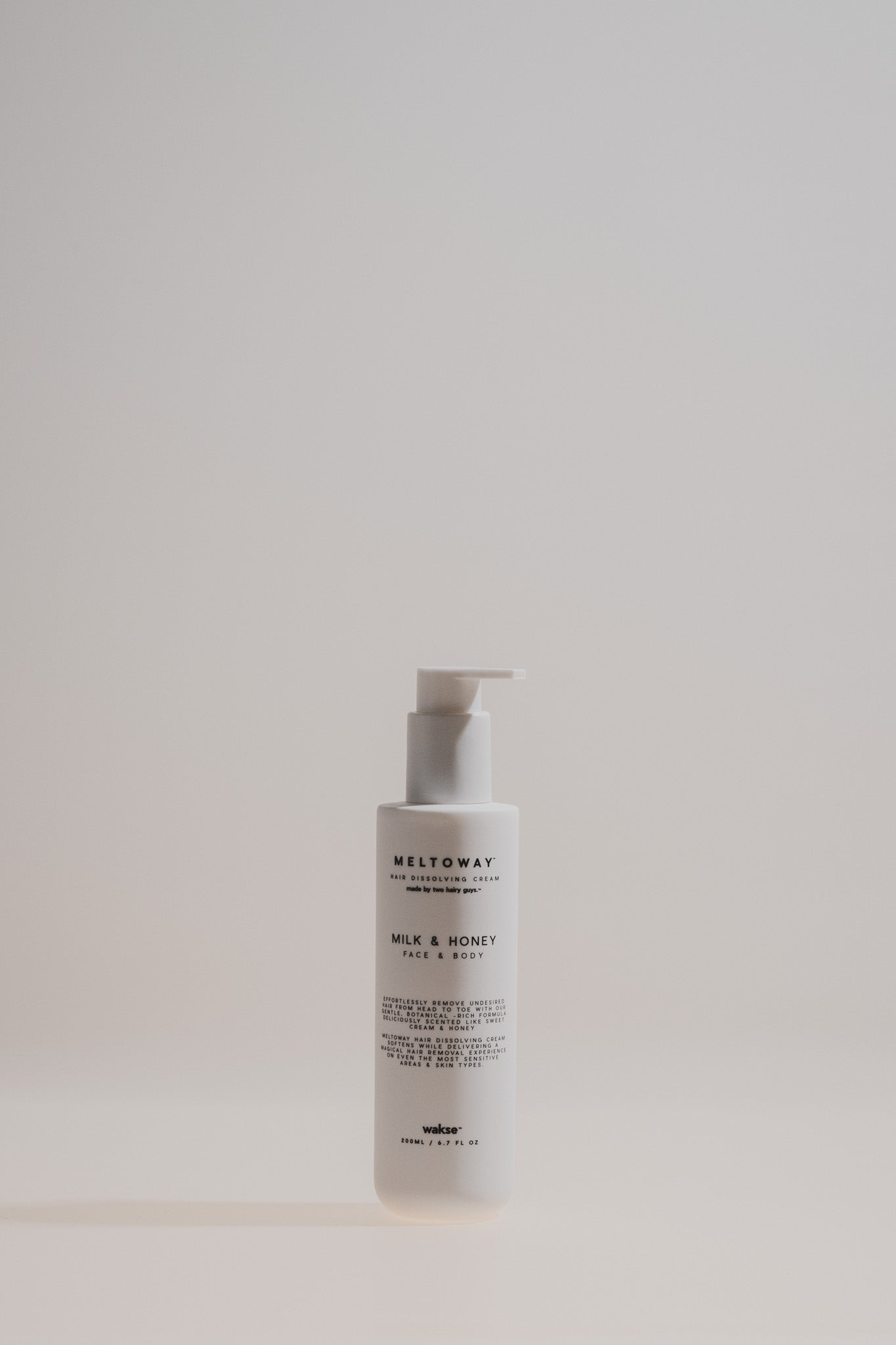 Meltoway Hair Dissolving Cream - Milk & Honey – wakse