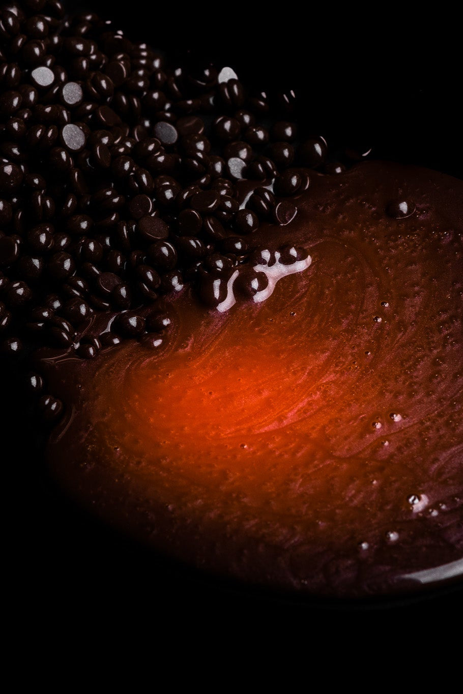 wakse Hard Wax Beans - Metamorphic Lava - Large