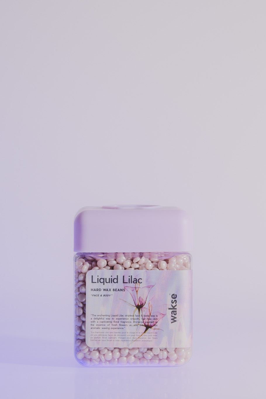 wakse Hard Wax Beans - Liquid Lilac - Large