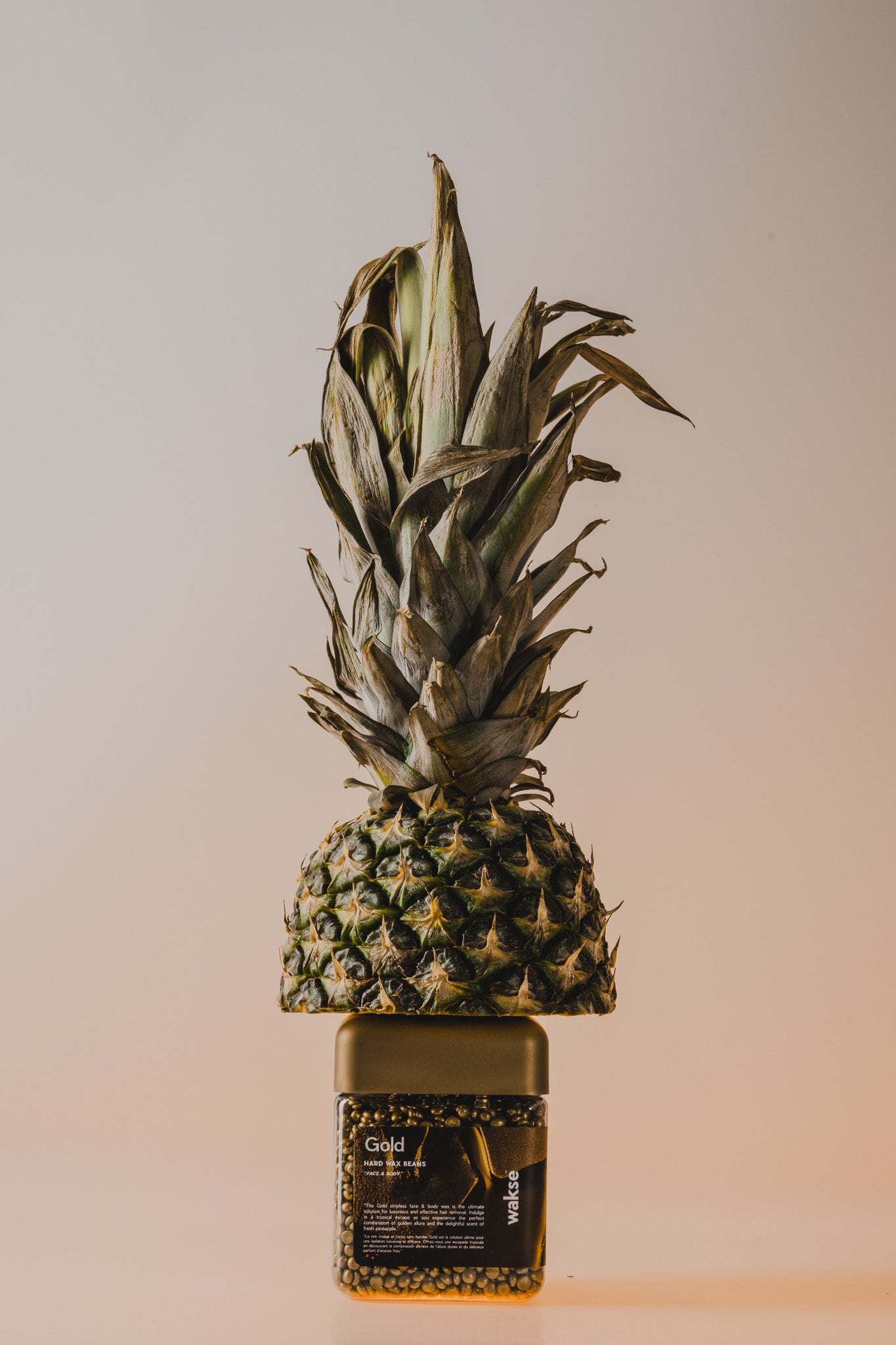 wakse Hard Wax Beans - Gold - Small