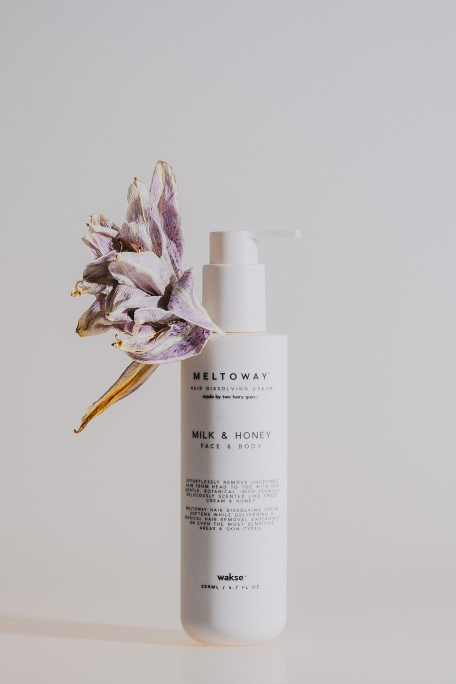 Meltoway Hair Dissolving Cream - Milk & Honey
