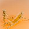 wakse Hard Wax Beans - Pumpkin Scarecrow - Large