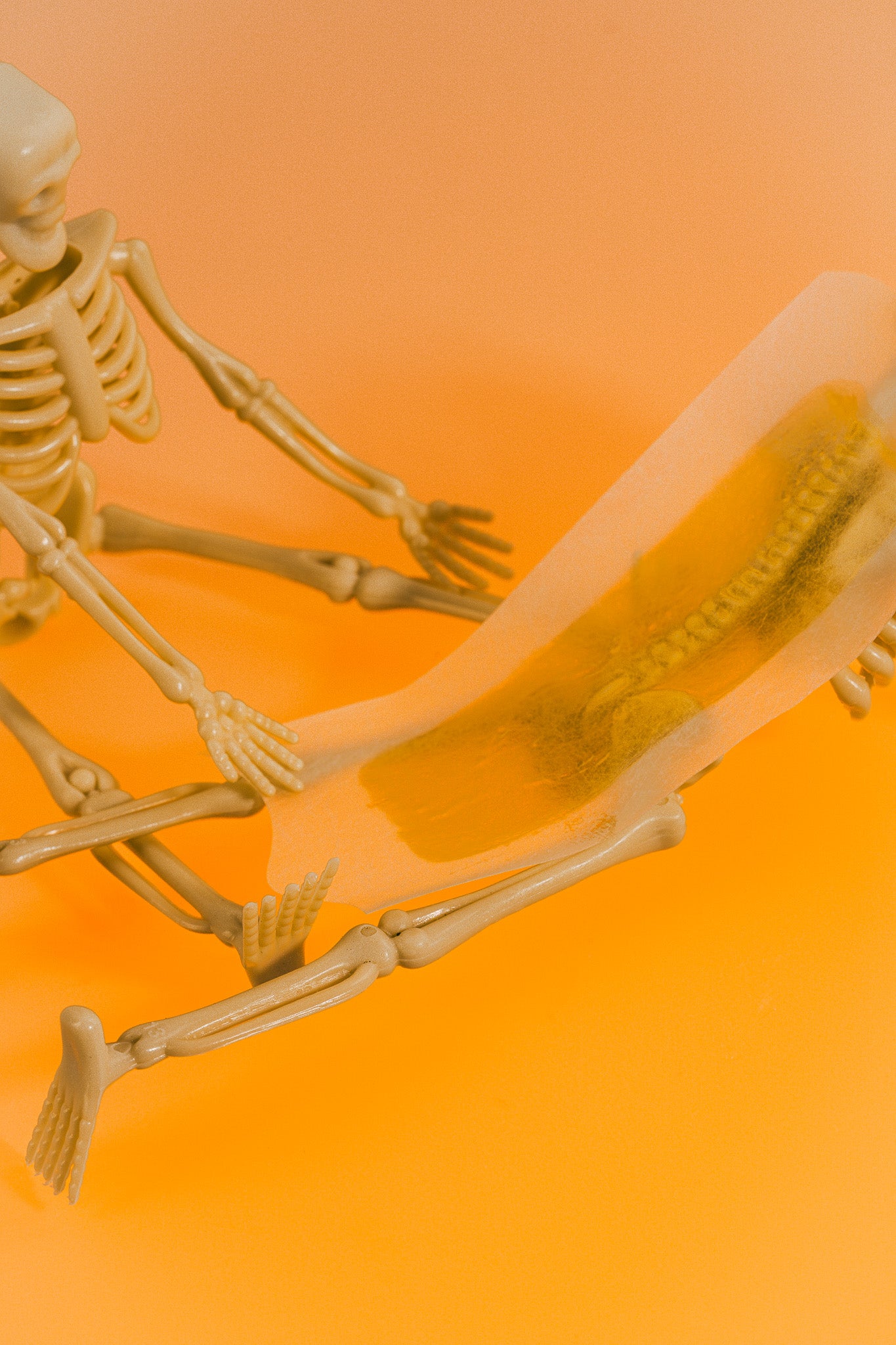 wakse Hard Wax Beans - Pumpkin Scarecrow - Large