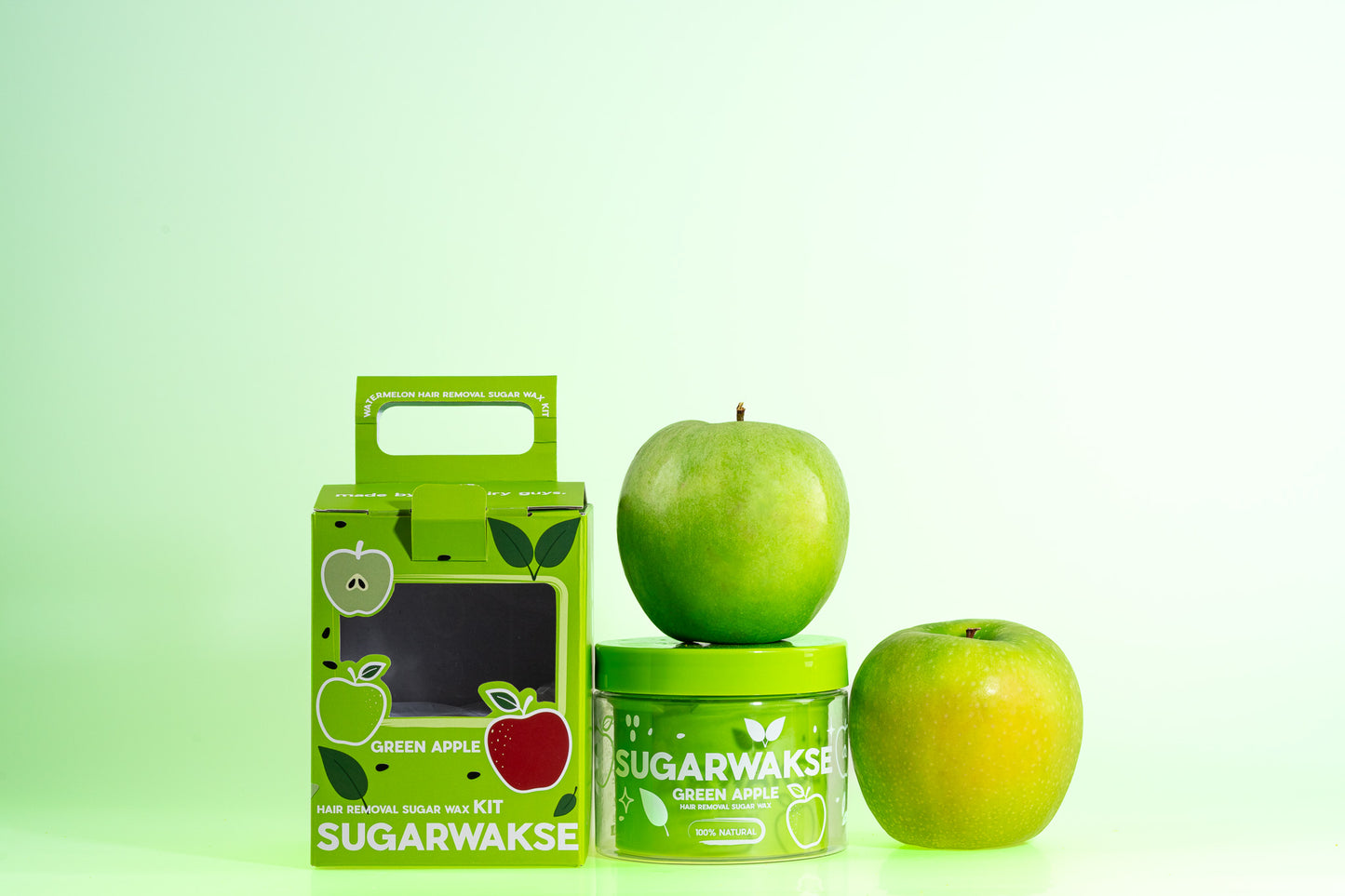 Wakse Apple Sugar Wax Kit