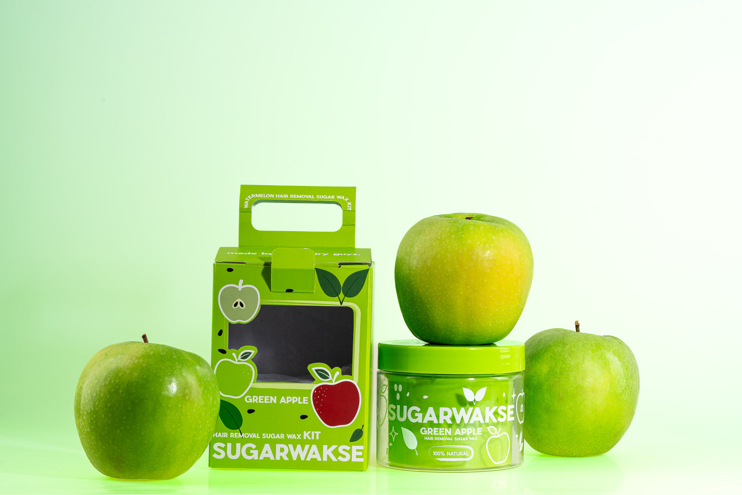 Wakse Apple Sugar Wax Kit