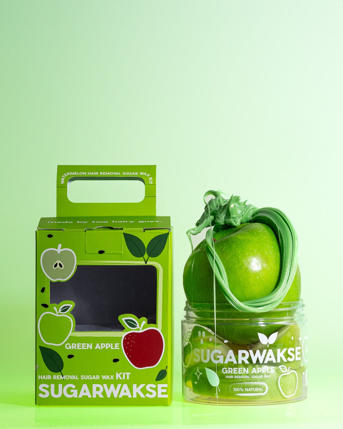 Wakse Apple Sugar Wax Kit