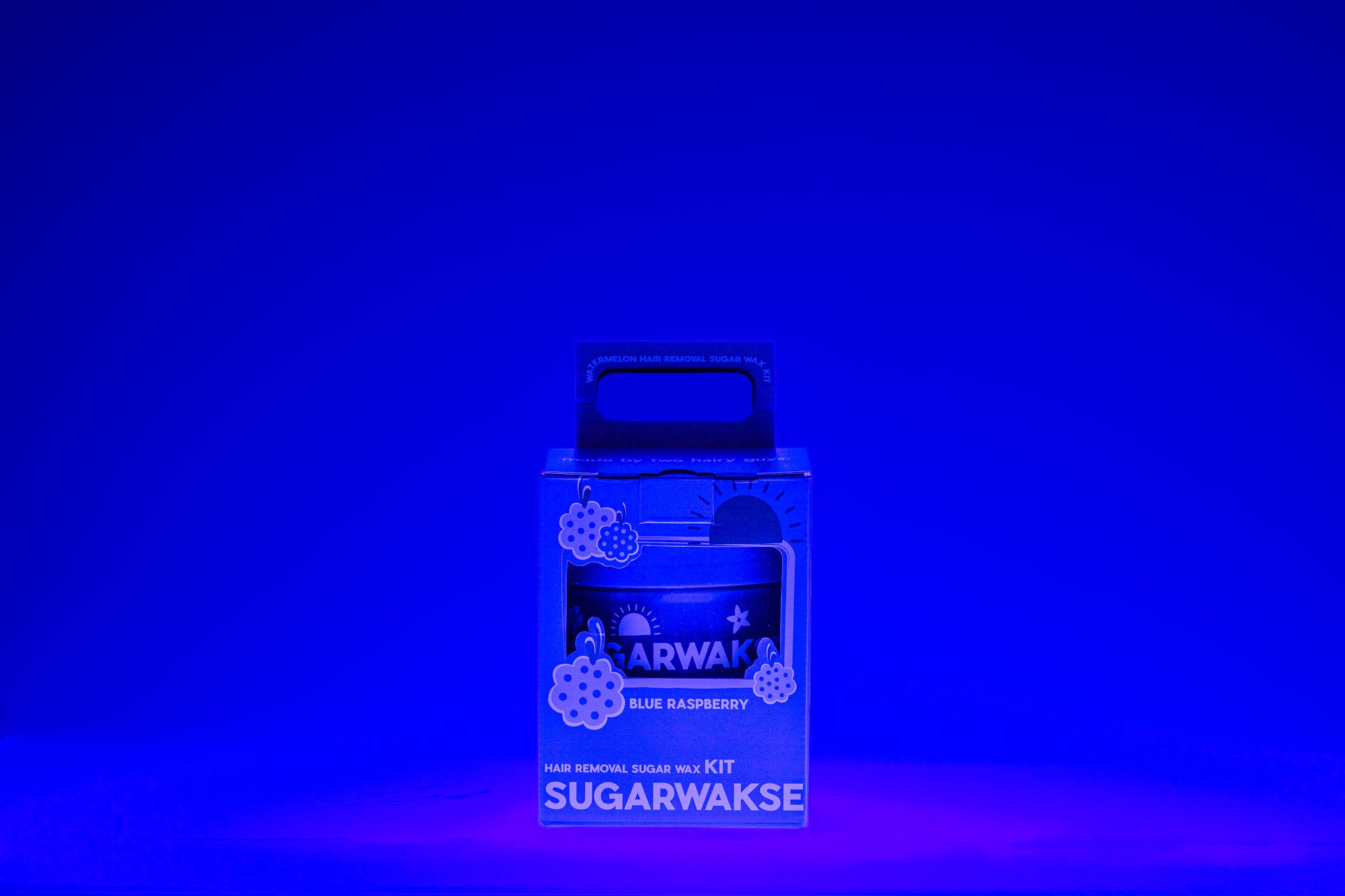 Wakse Blue Raspberry Sugar Wax – At-Home Hair Removal Wax – wakse