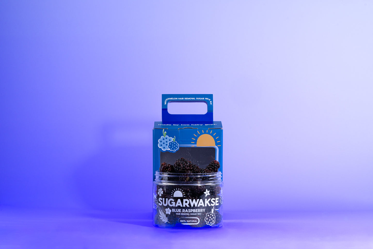 Wakse Blue Raspberry Sugar Wax Kit