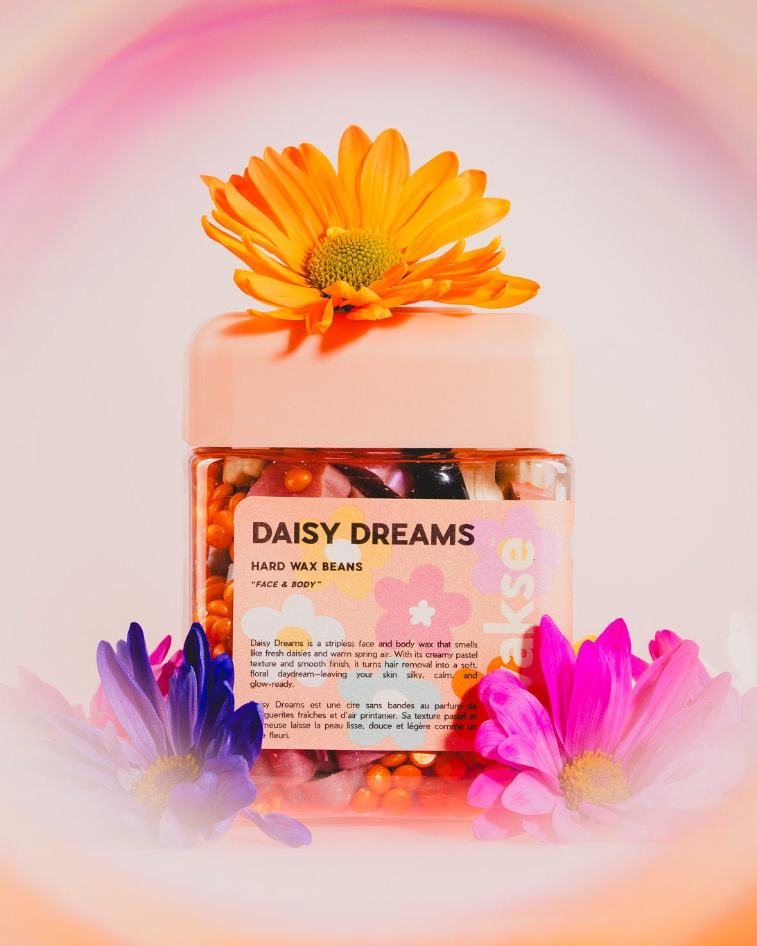wakse Daisy Dreams Hard Wax Beans For At Home Hair Removal
