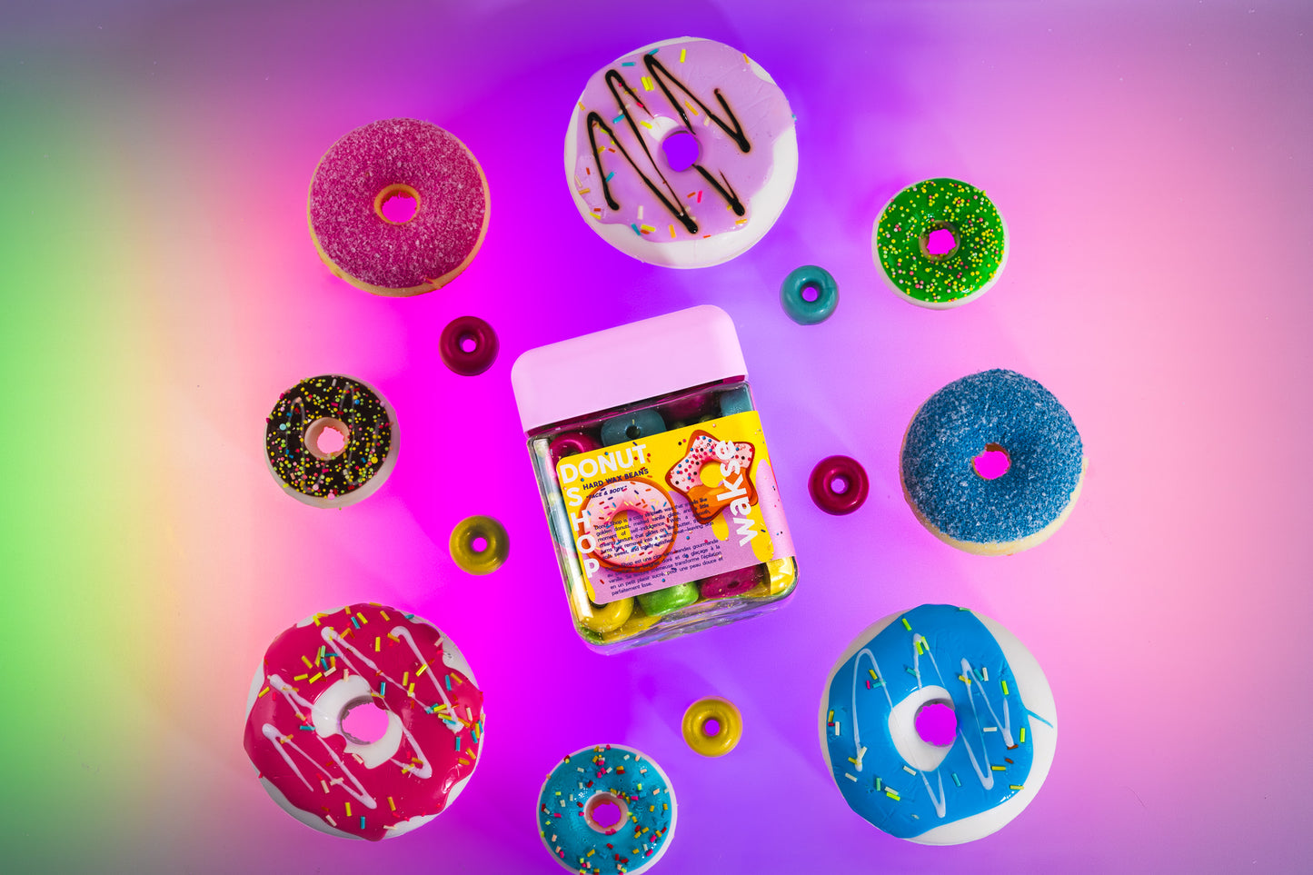 wakse Donut Shop Hard Wax Beans - Large
