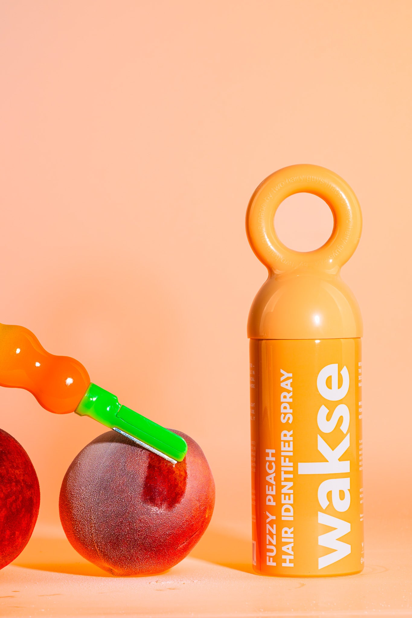 Fuzzy Peach Hair Identifier Spray + Mango Tango TWO FACED Razor (wakse Online Only)