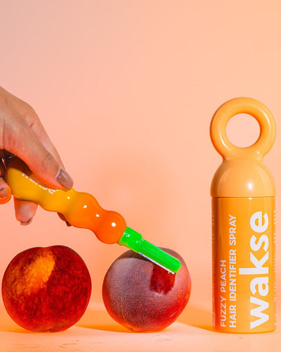 Fuzzy Peach Hair Identifier Spray + Mango Tango TWO FACED Razor (wakse Online Only)