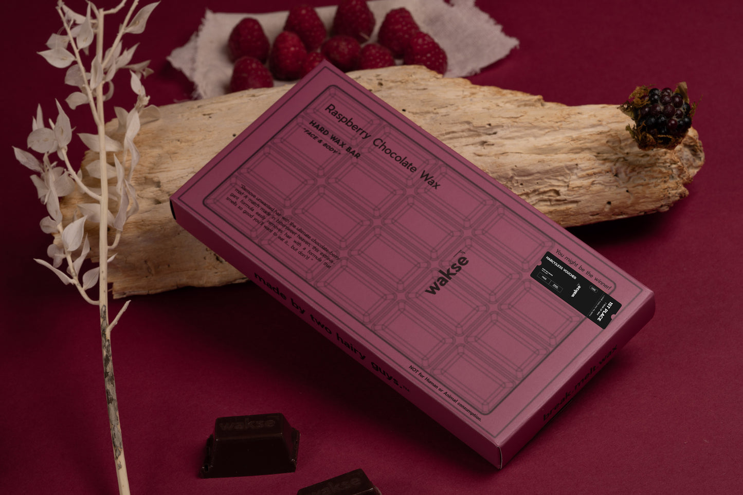 wakse Hot Cocoa Hard Wax Bar Set (4-pack)