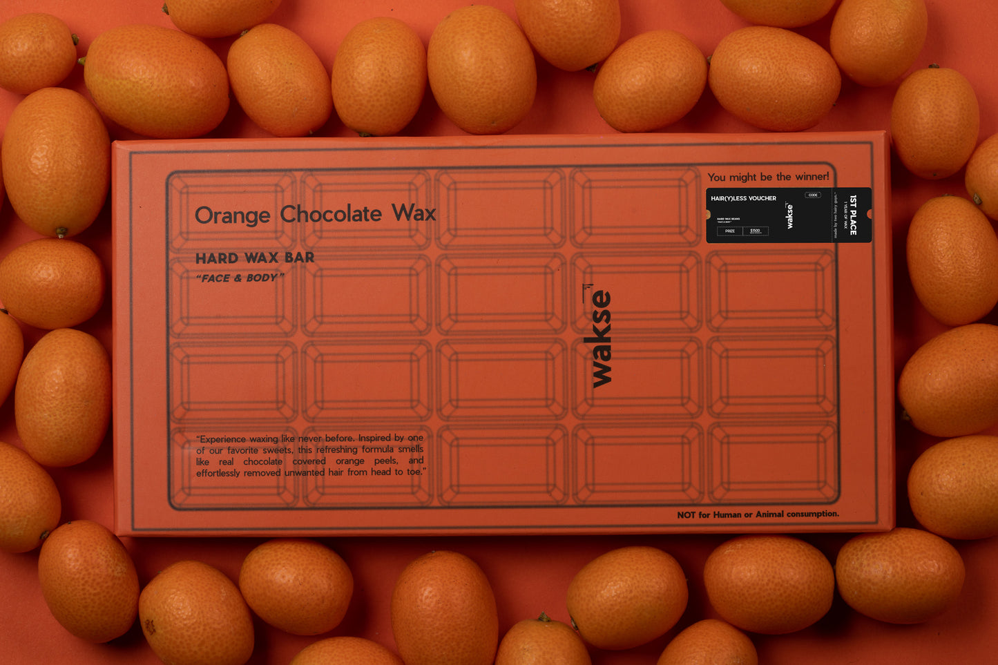 wakse Hot Cocoa Hard Wax Bar Set (4-pack)