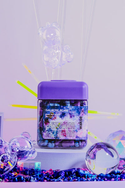 wakse Hard Wax Beans - Galactic Bears - Large