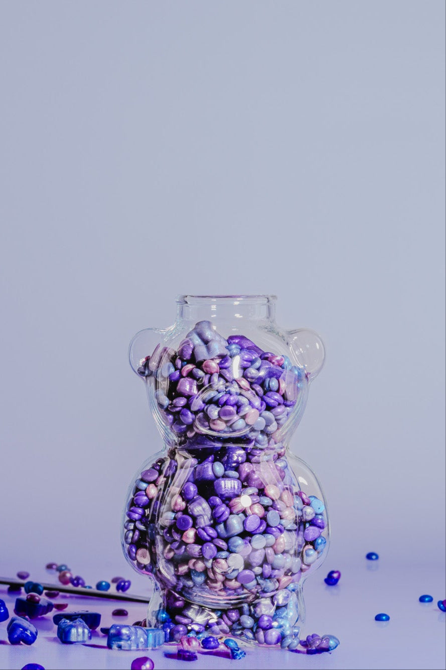 wakse Hard Wax Beans - Galactic Bears - Large
