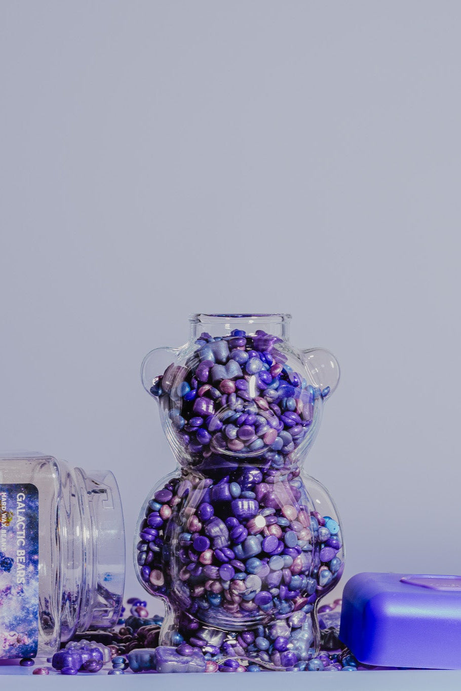 wakse Hard Wax Beans - Galactic Bears - Large