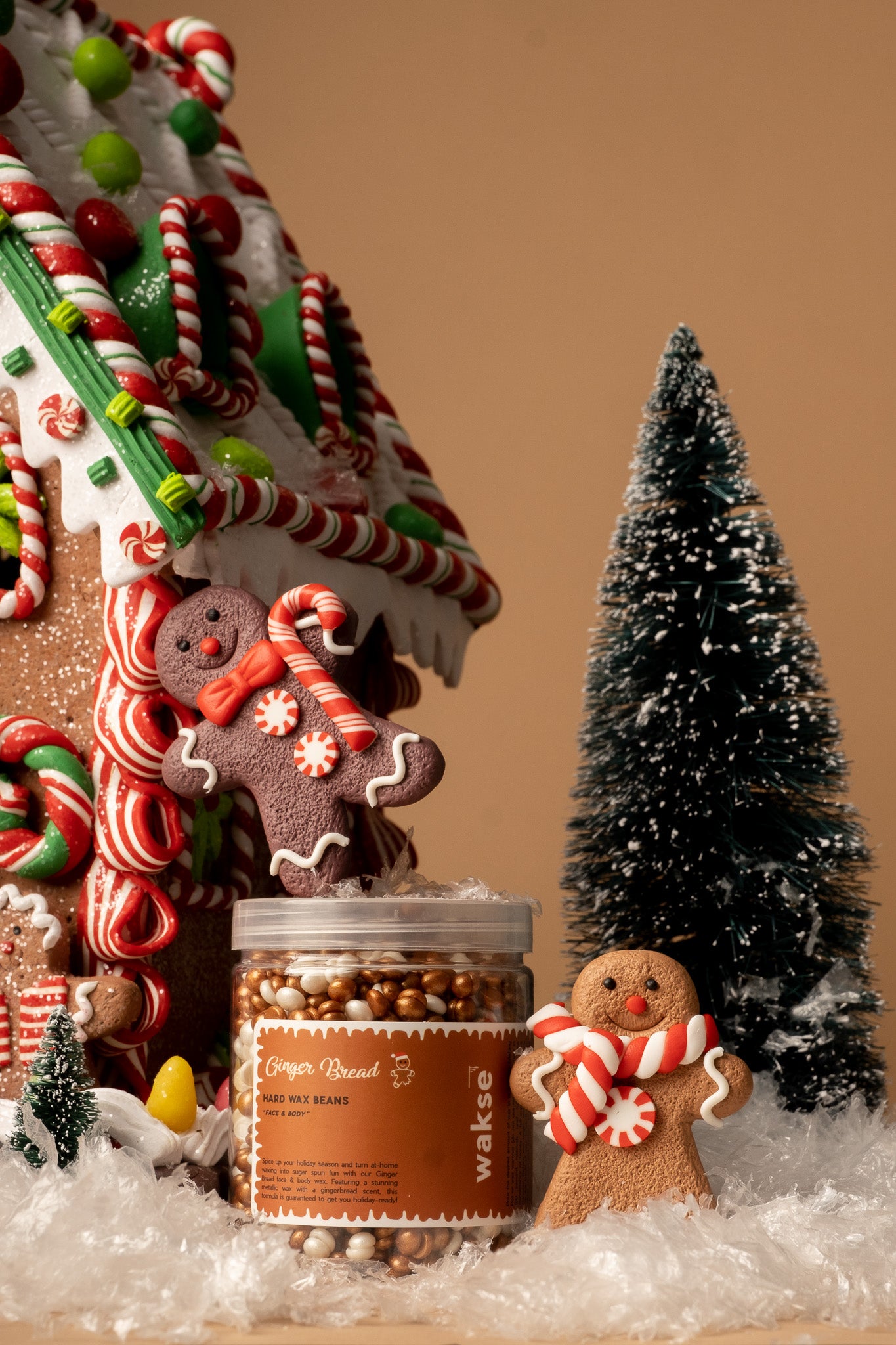 wakse Gingerbread Holiday Waxing Kit - Limited Edition