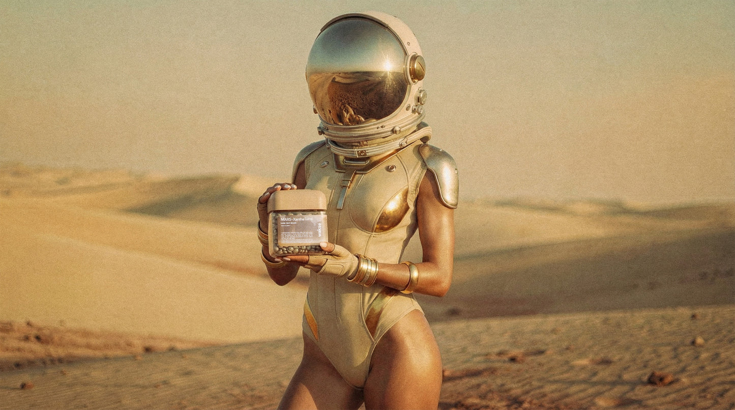 wakse Mars Xanthe Terra Hard Wax Beans - Small