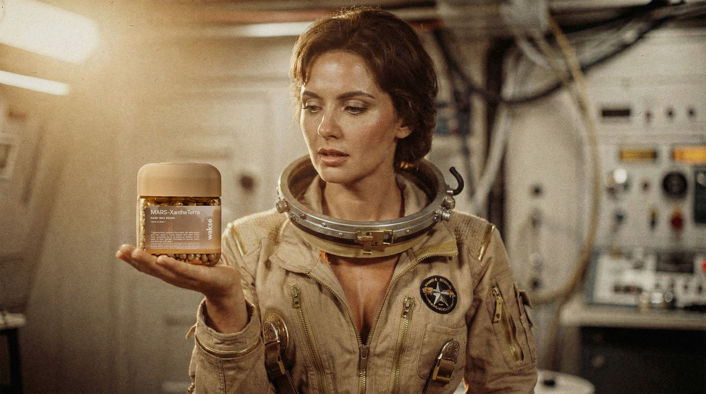 wakse Mars Xanthe Terra Hard Wax Beans - Small