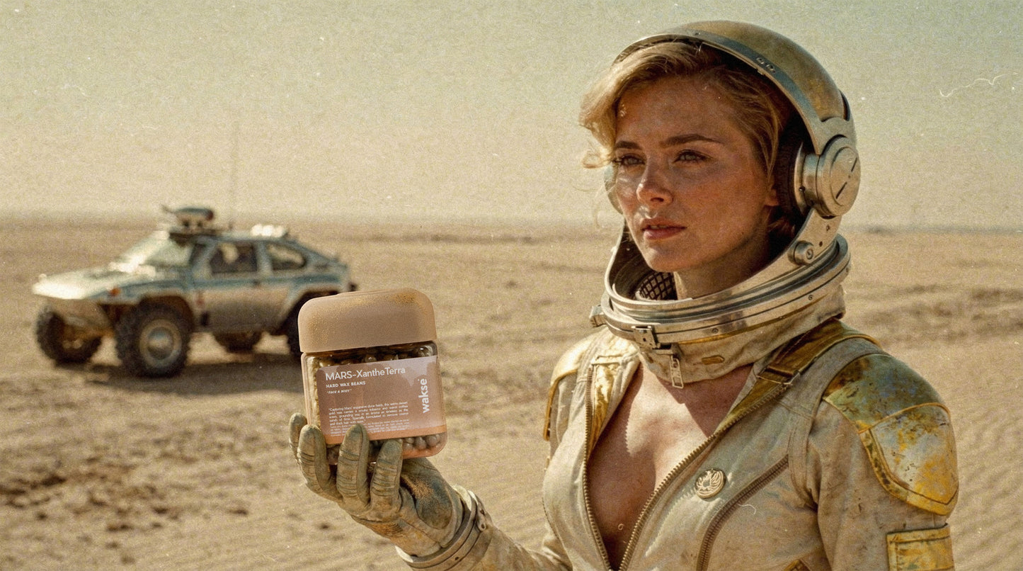 wakse Mars Xanthe Terra Hard Wax Beans - Small