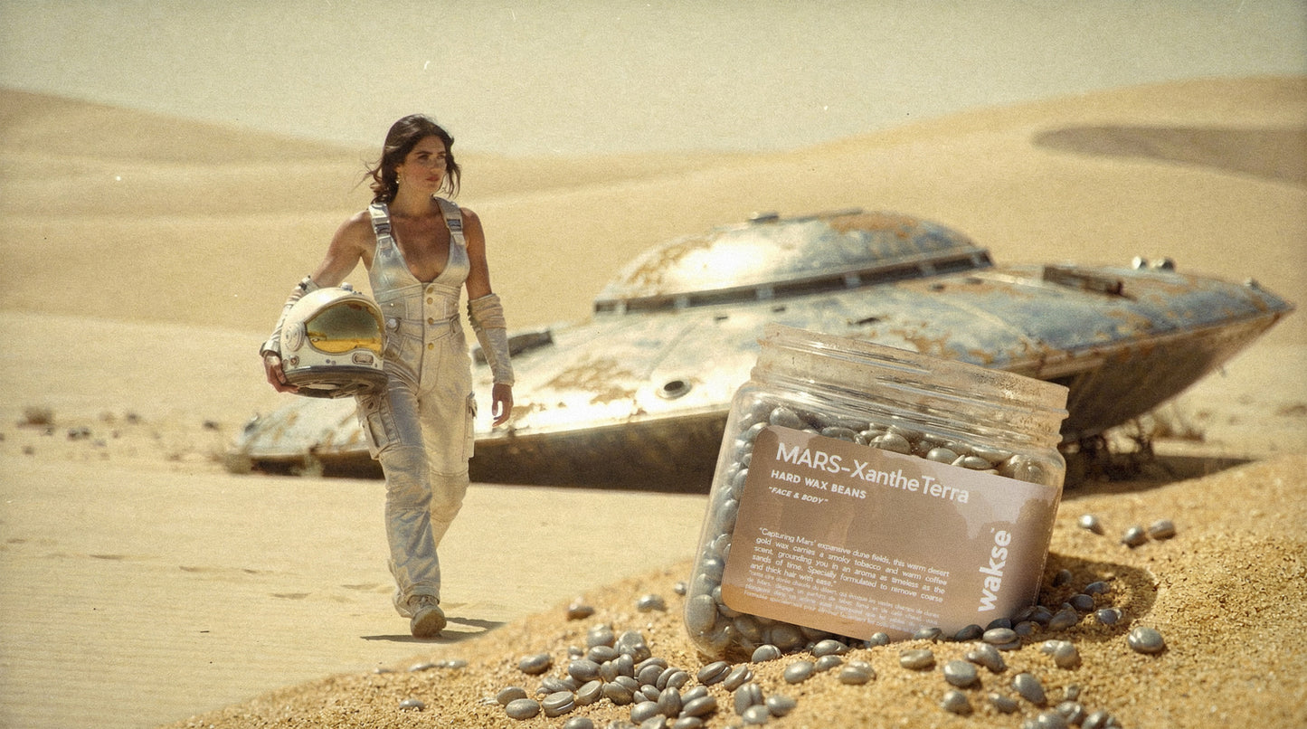 wakse Mars Xanthe Terra Hard Wax Beans - Small