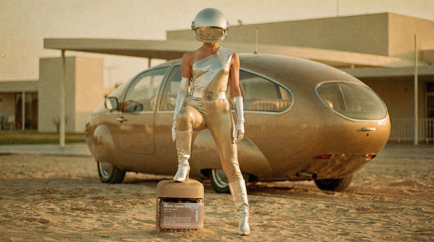 wakse Mars Xanthe Terra Hard Wax Beans - Small