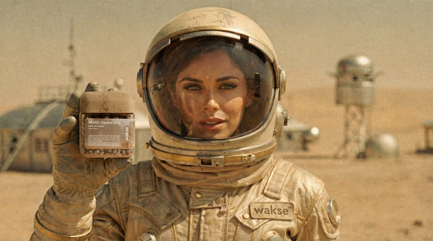 wakse Mars Xanthe Terra Hard Wax Beans - Small