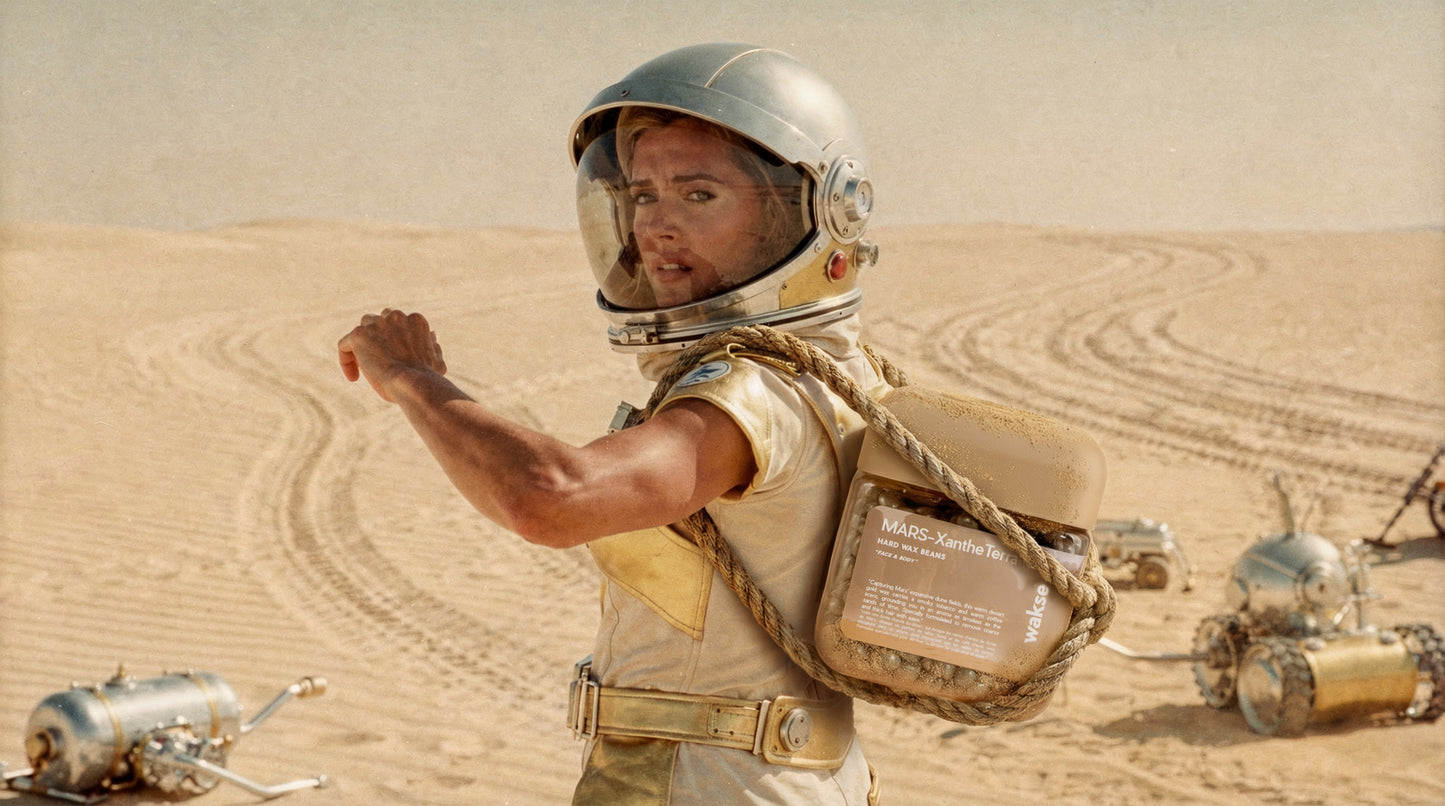 wakse Mars Xanthe Terra Hard Wax Beans - Small