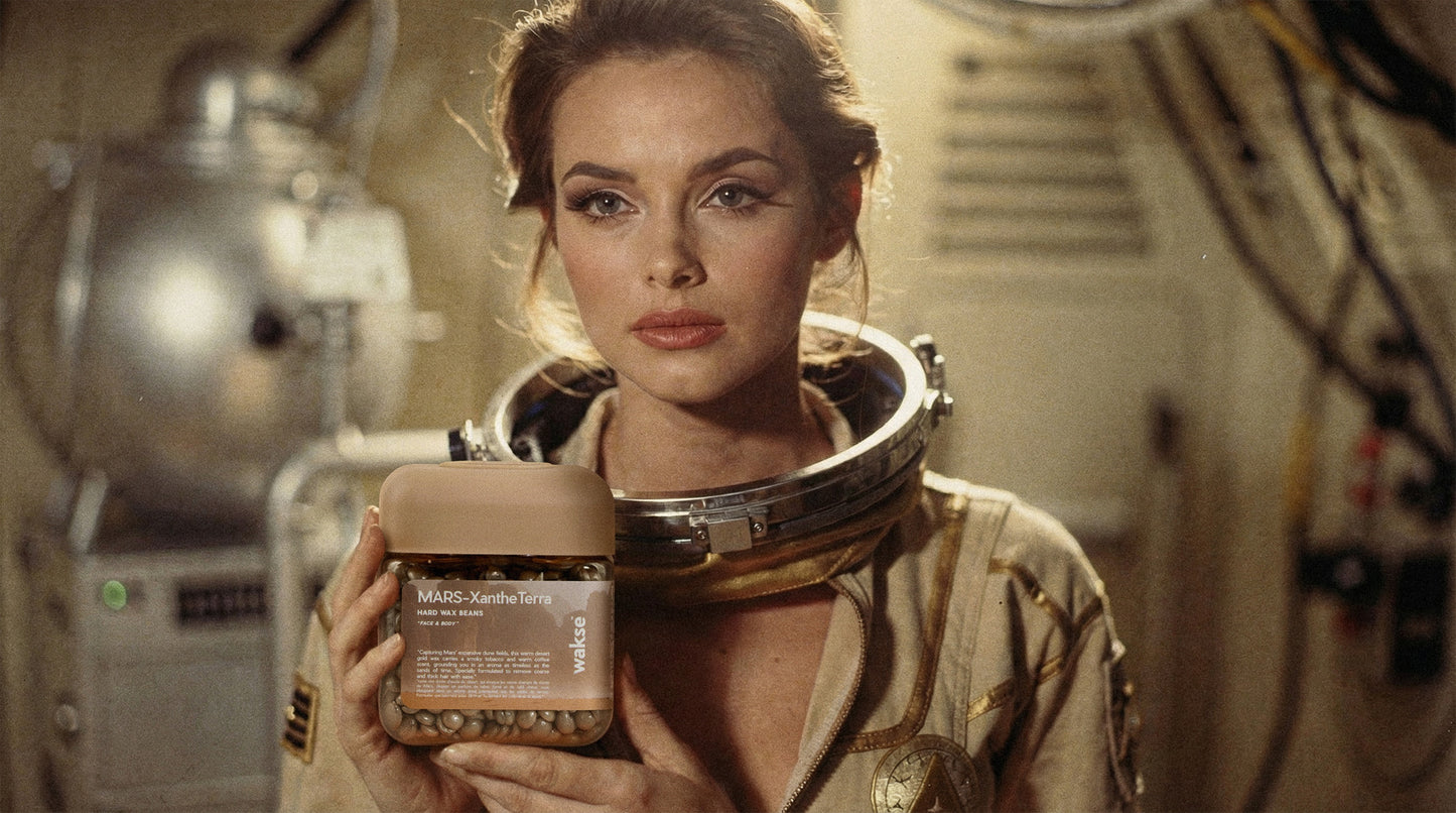 wakse Mars Xanthe Terra Hard Wax Beans - Small