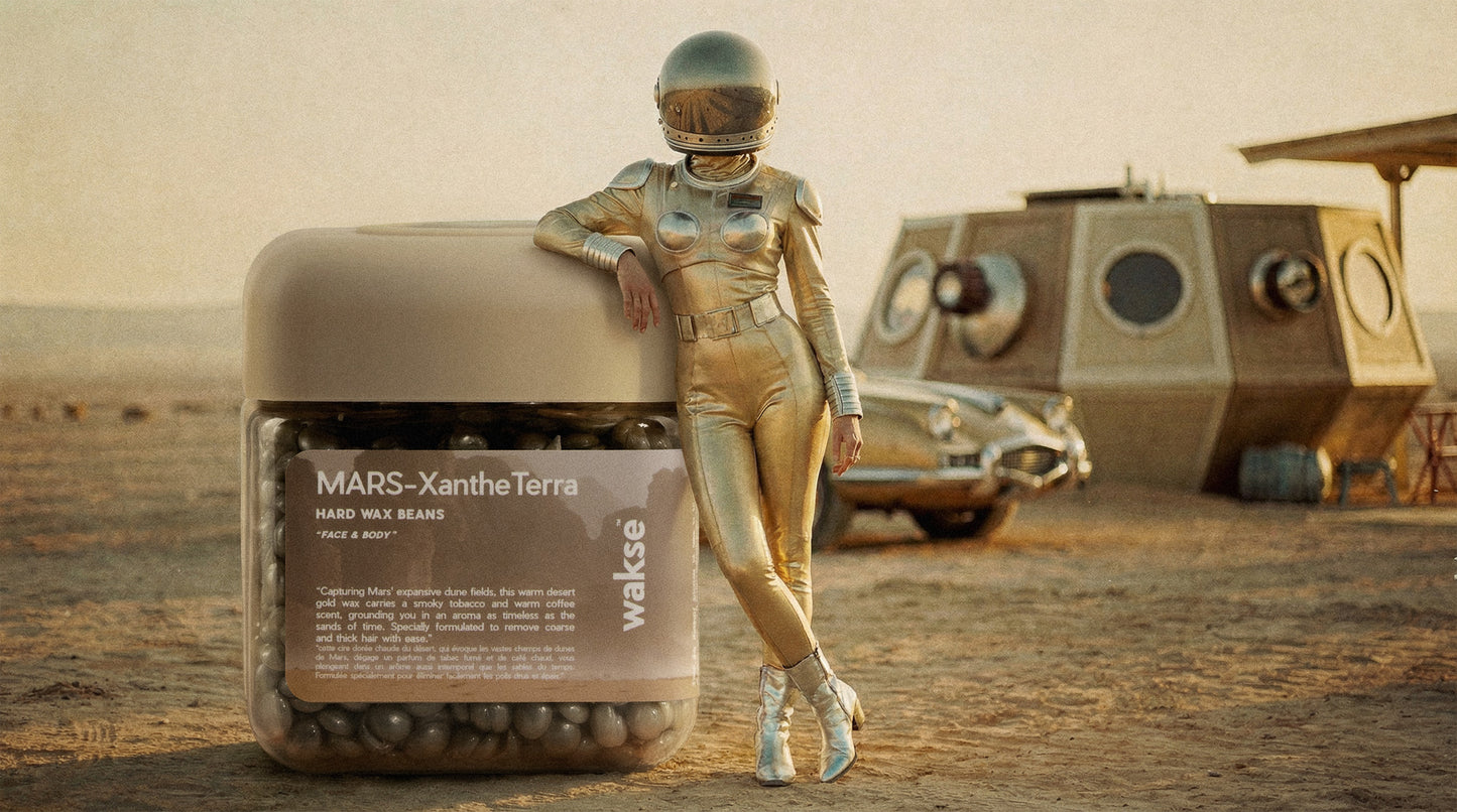 wakse Mars Xanthe Terra Hard Wax Beans - Small
