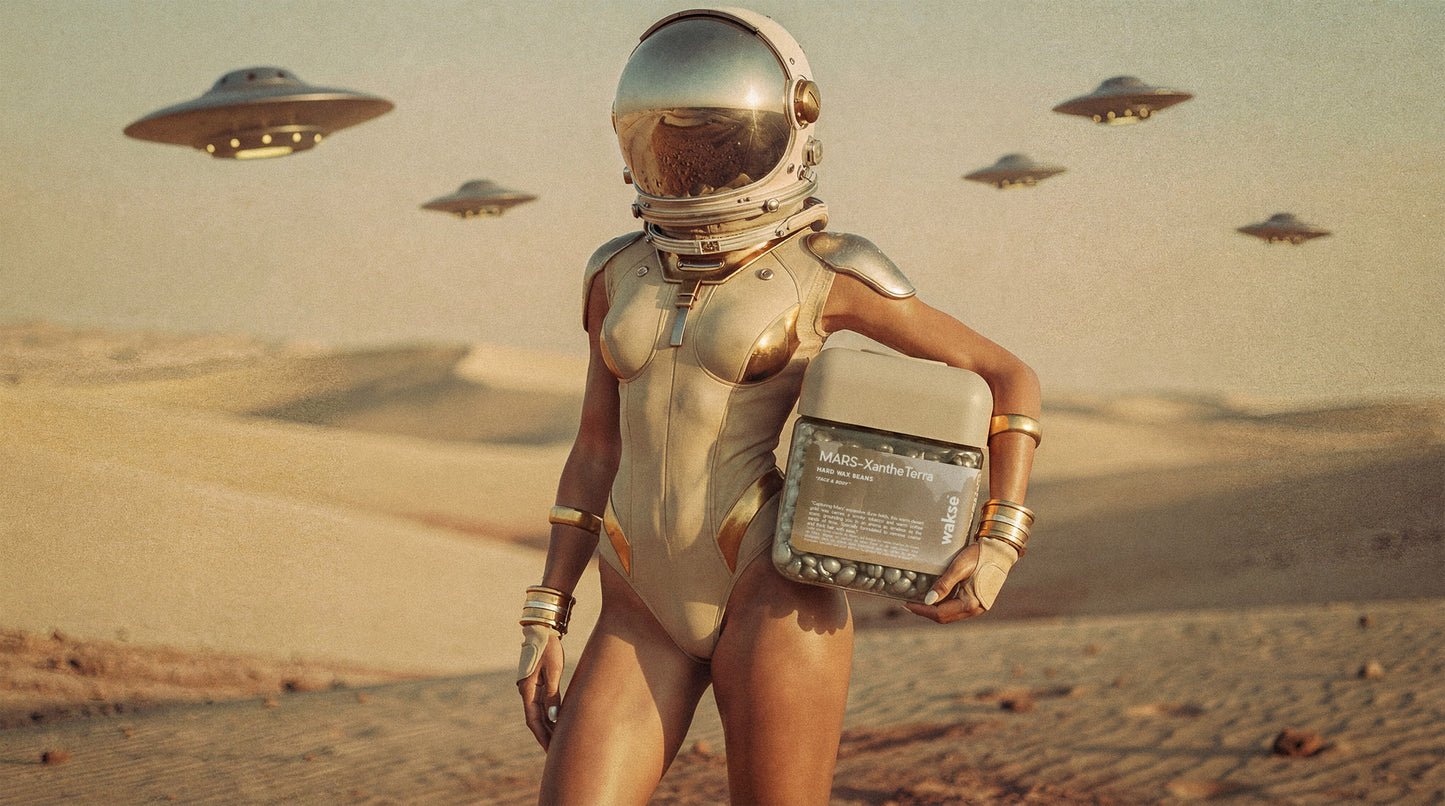 wakse Mars Xanthe Terra Hard Wax Beans - Small