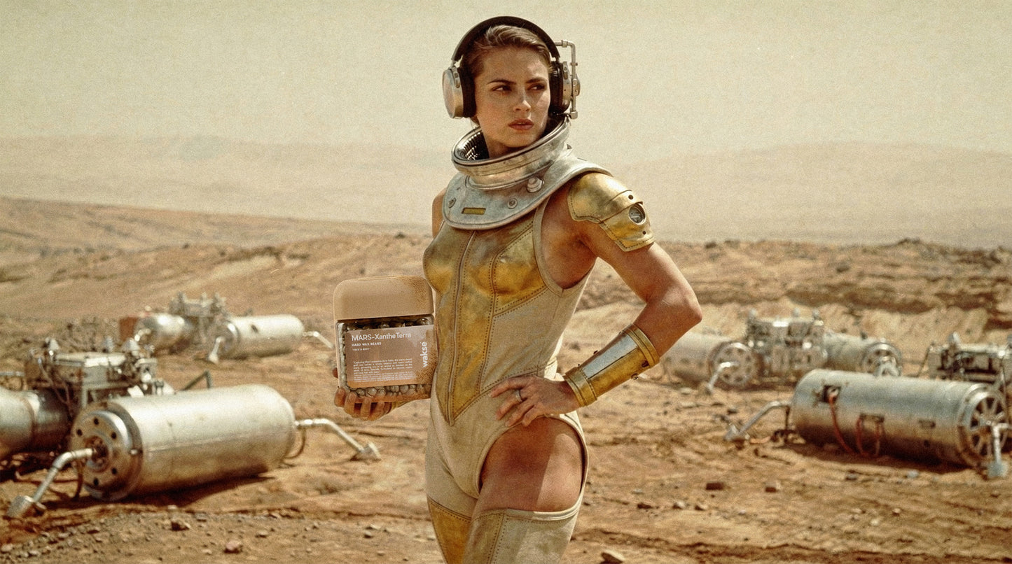 wakse Mars Xanthe Terra Hard Wax Beans - Small