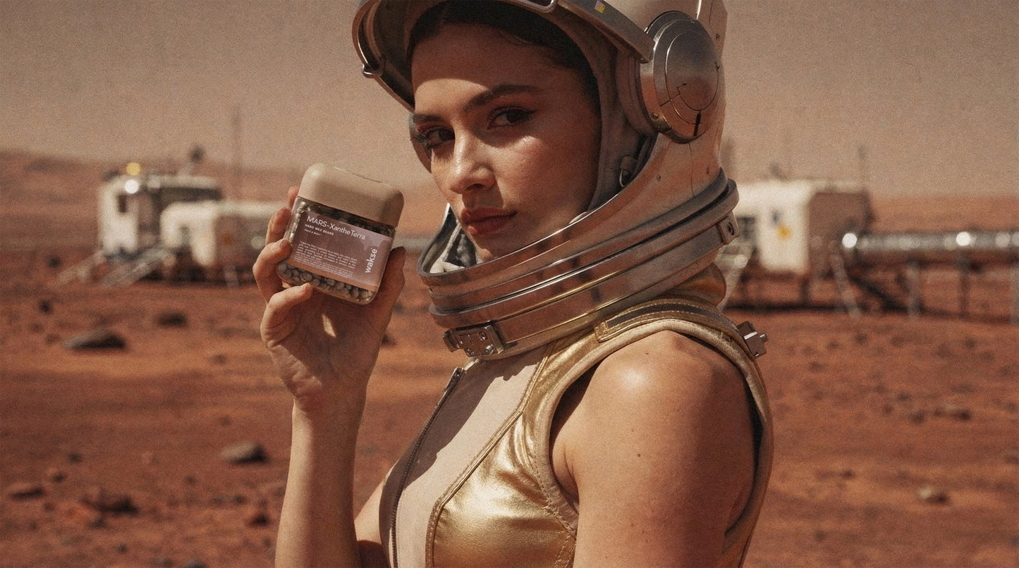 wakse Mars Xanthe Terra Hard Wax Beans - Small