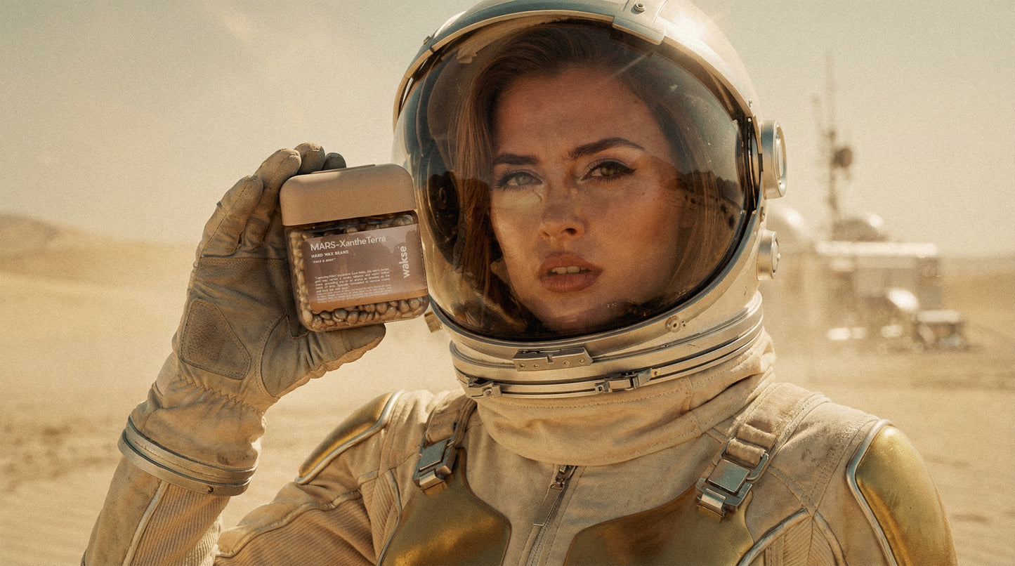 wakse Mars Xanthe Terra Hard Wax Beans - Small