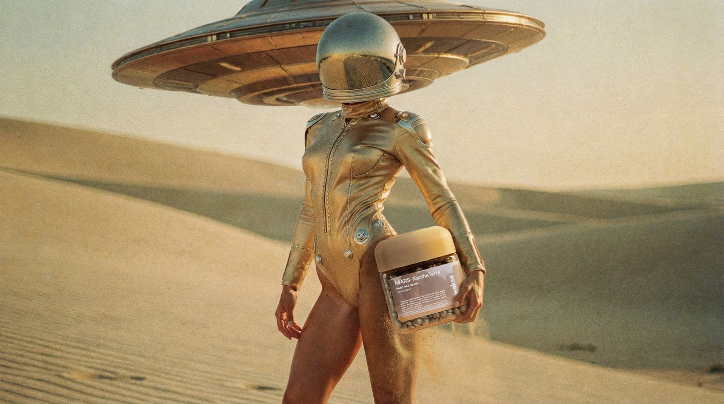 wakse Mars Xanthe Terra Hard Wax Beans - Small