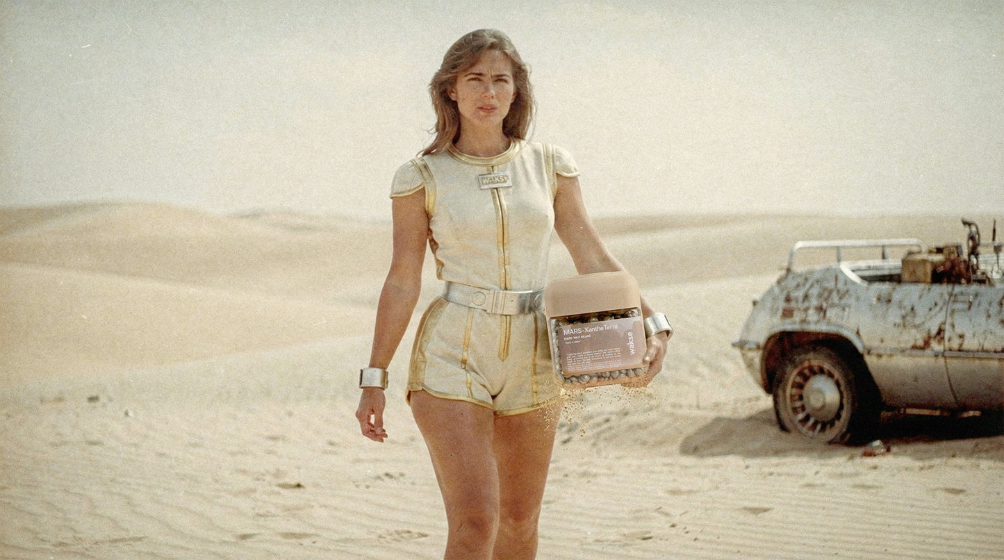 wakse Mars Xanthe Terra Hard Wax Beans - Small