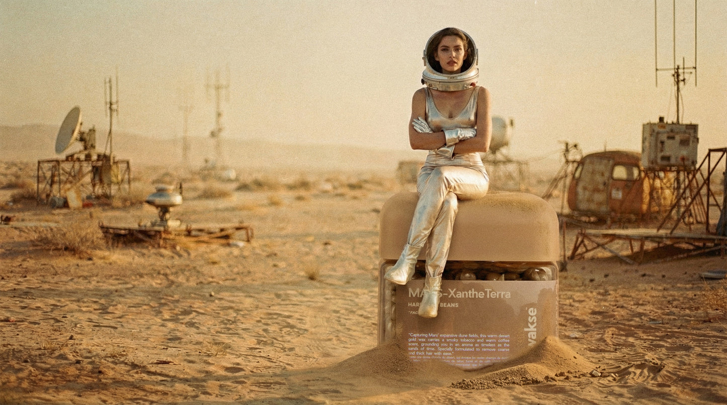 wakse Mars Xanthe Terra Hard Wax Beans - Small