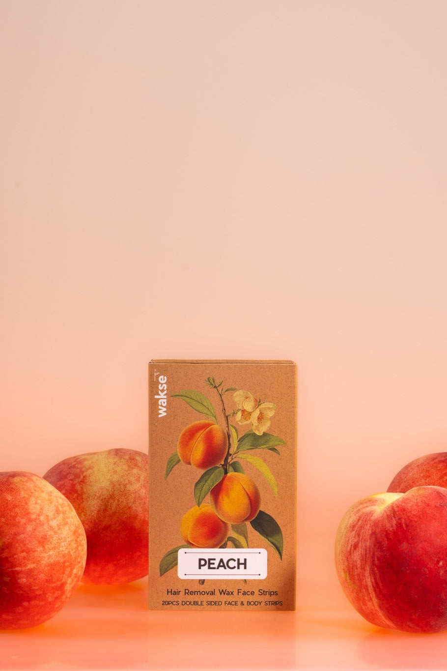 Match Box Facial Wax Strips - Peach