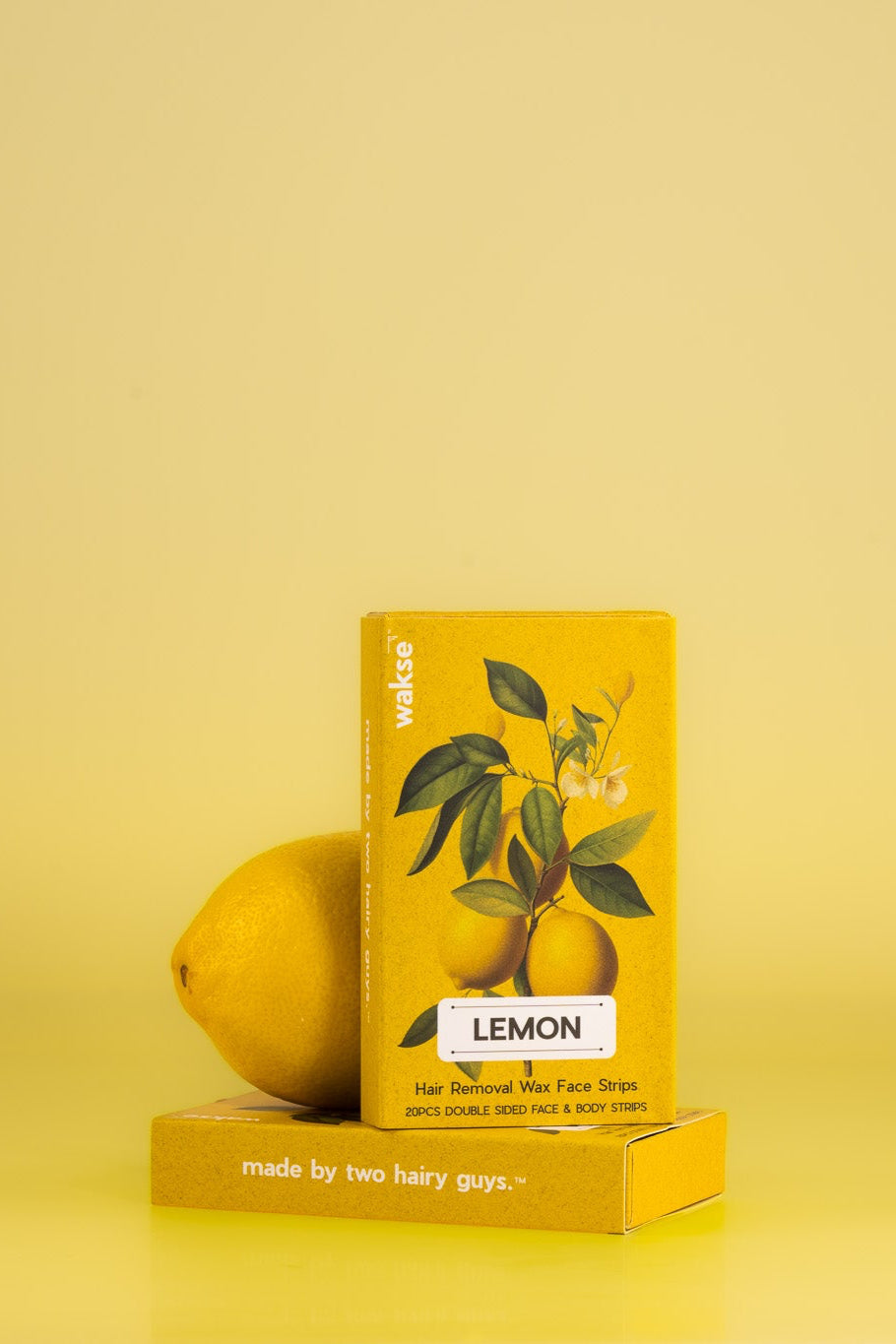 Match Box Facial Wax Strips - Lemon