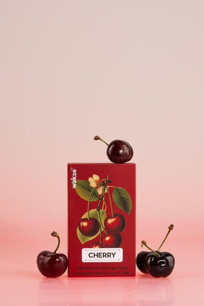 Match Box Facial Wax Strips - Cherry