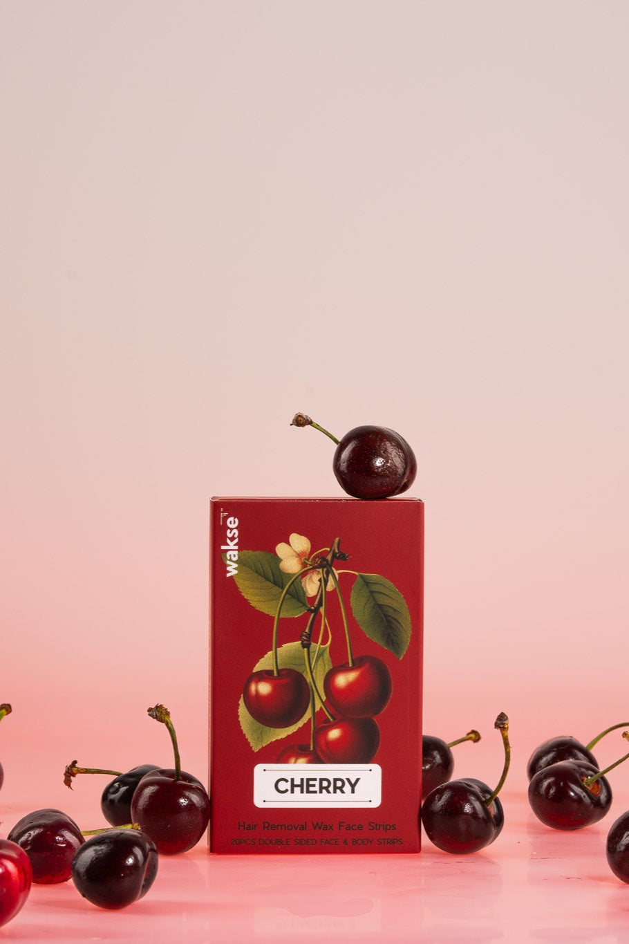 Match Box Facial Wax Strips - Cherry