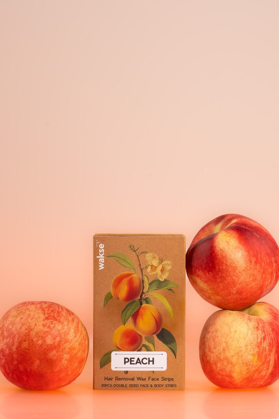 Match Box Facial Wax Strips - Peach