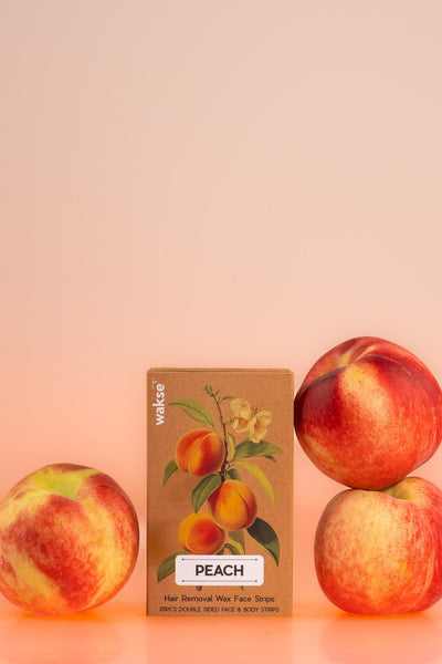 Match Box Facial Wax Strips - Peach