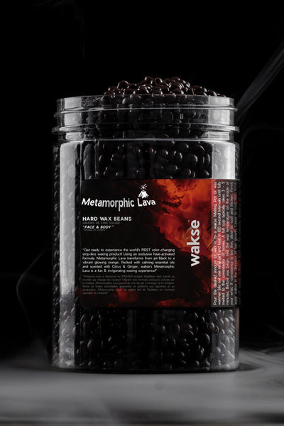 wakse Hard Wax Beans - Metamorphic Lava - Large