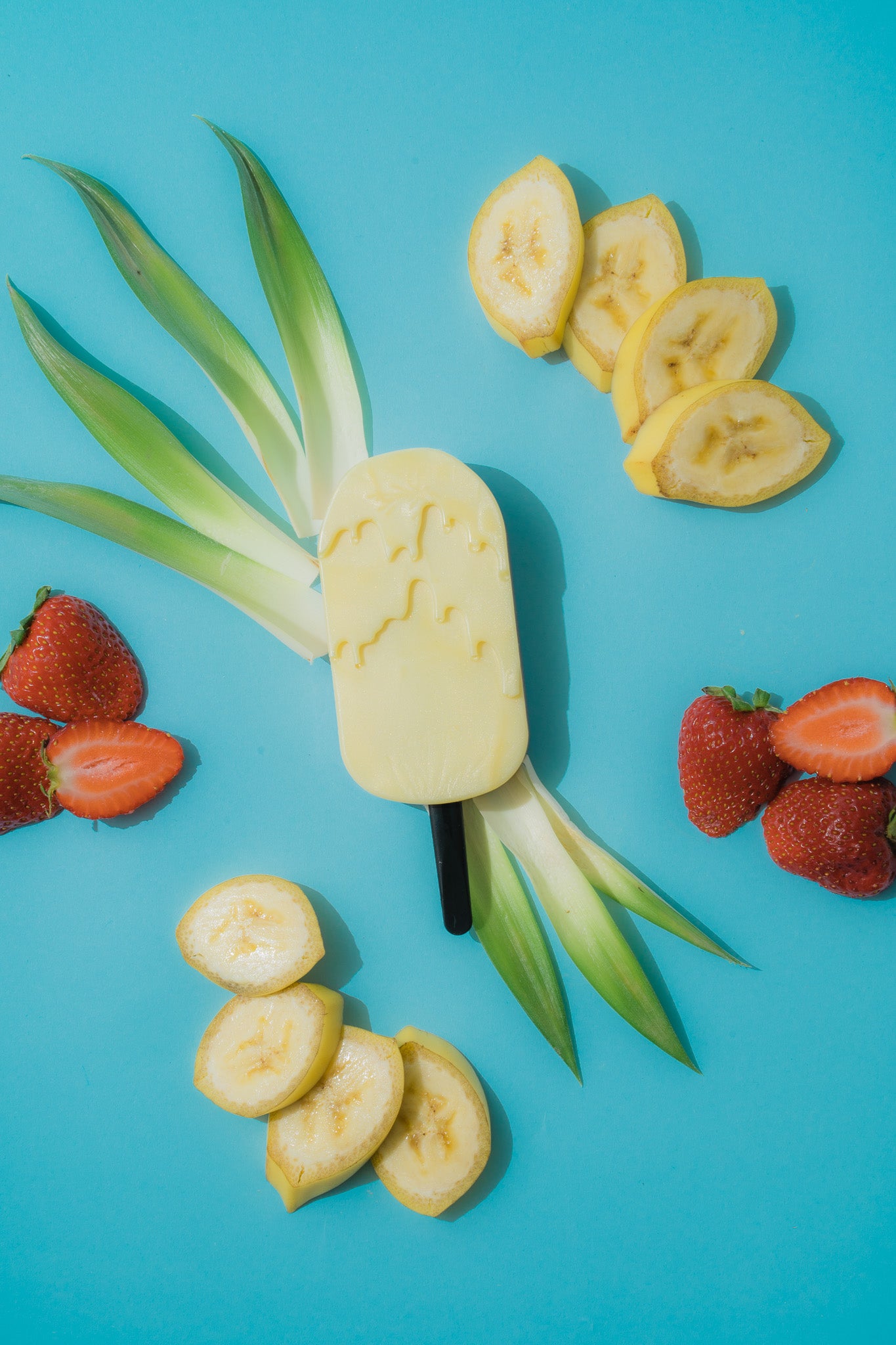 Hard Wax Popsicles - Banana Split