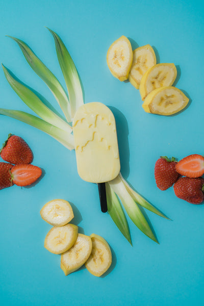 Hard Wax Popsicles - Banana Split