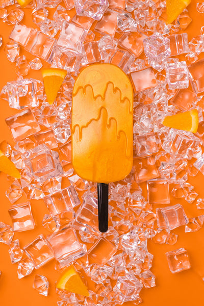Hard Wax Popsicles - Orange Cream