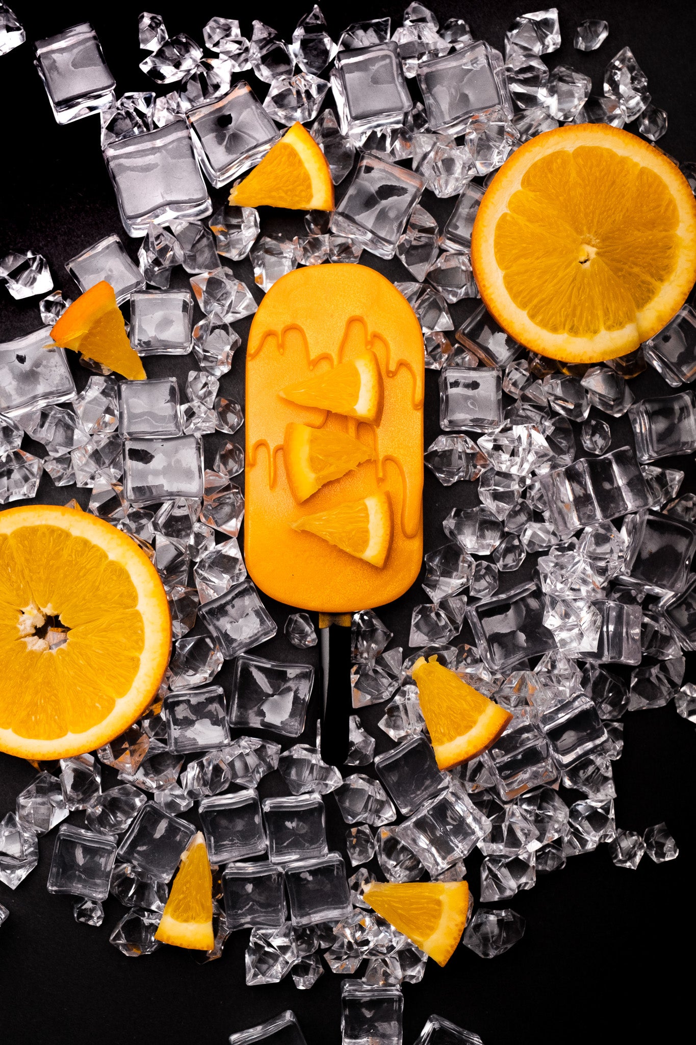 Hard Wax Popsicles - Orange Cream